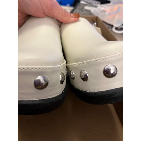 NEW (OTHER) SOREL ROAM'N CLOG RVT Chalk/Black Women's Size 6.5 - Picture 6 of 10